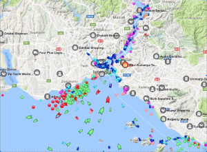 capture marine traffic